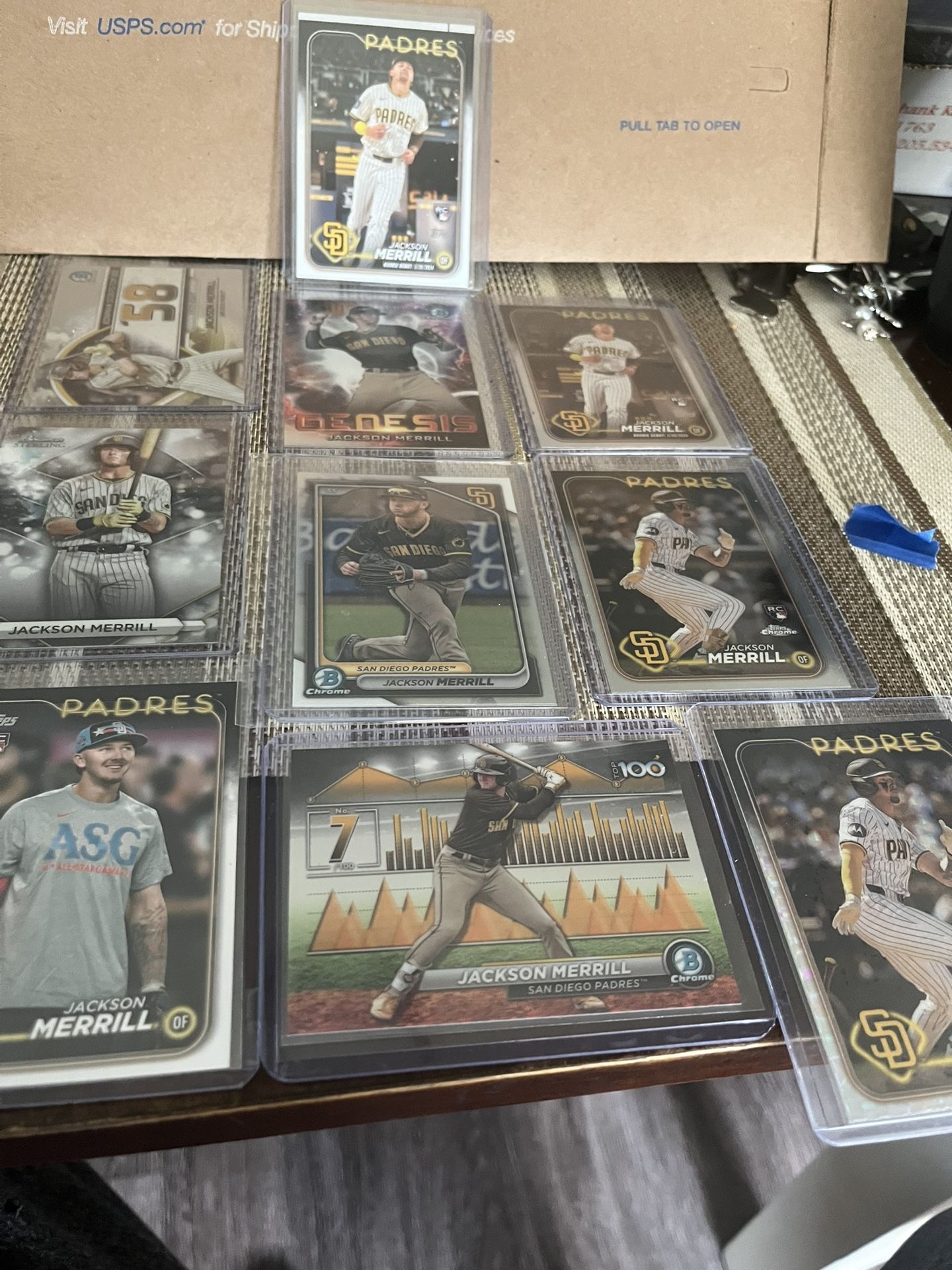 11 Card Lot JACKSON Merrill ALL BEAUTIFUL CONDITION