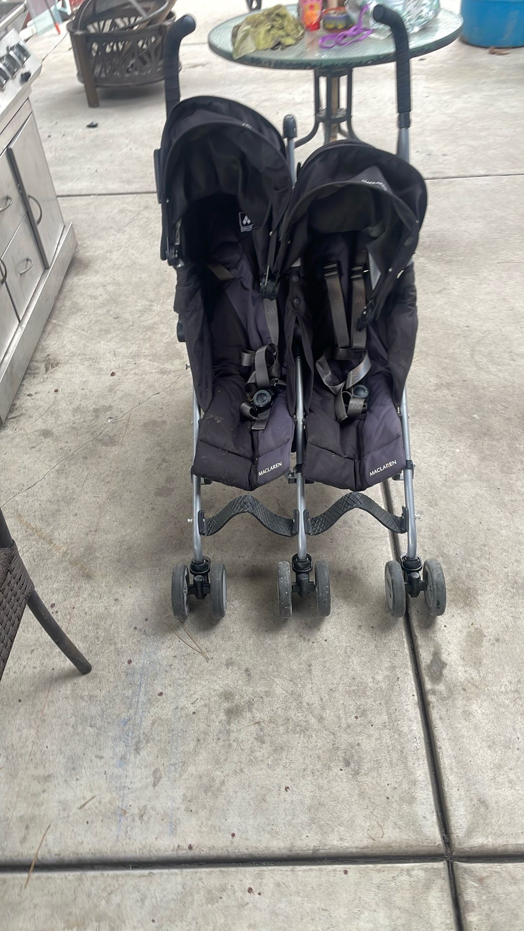 MACLAREN Double Baby Jogger Stroller