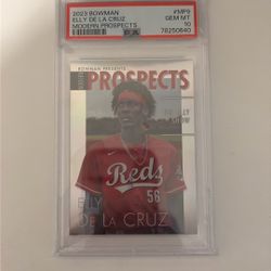 2023 BOWMAN MP9 ELLY DE LA CRUZ PSA 10 MODERN PROSPECTS