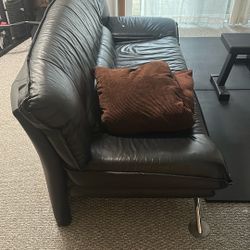 Genuine Leather Couch