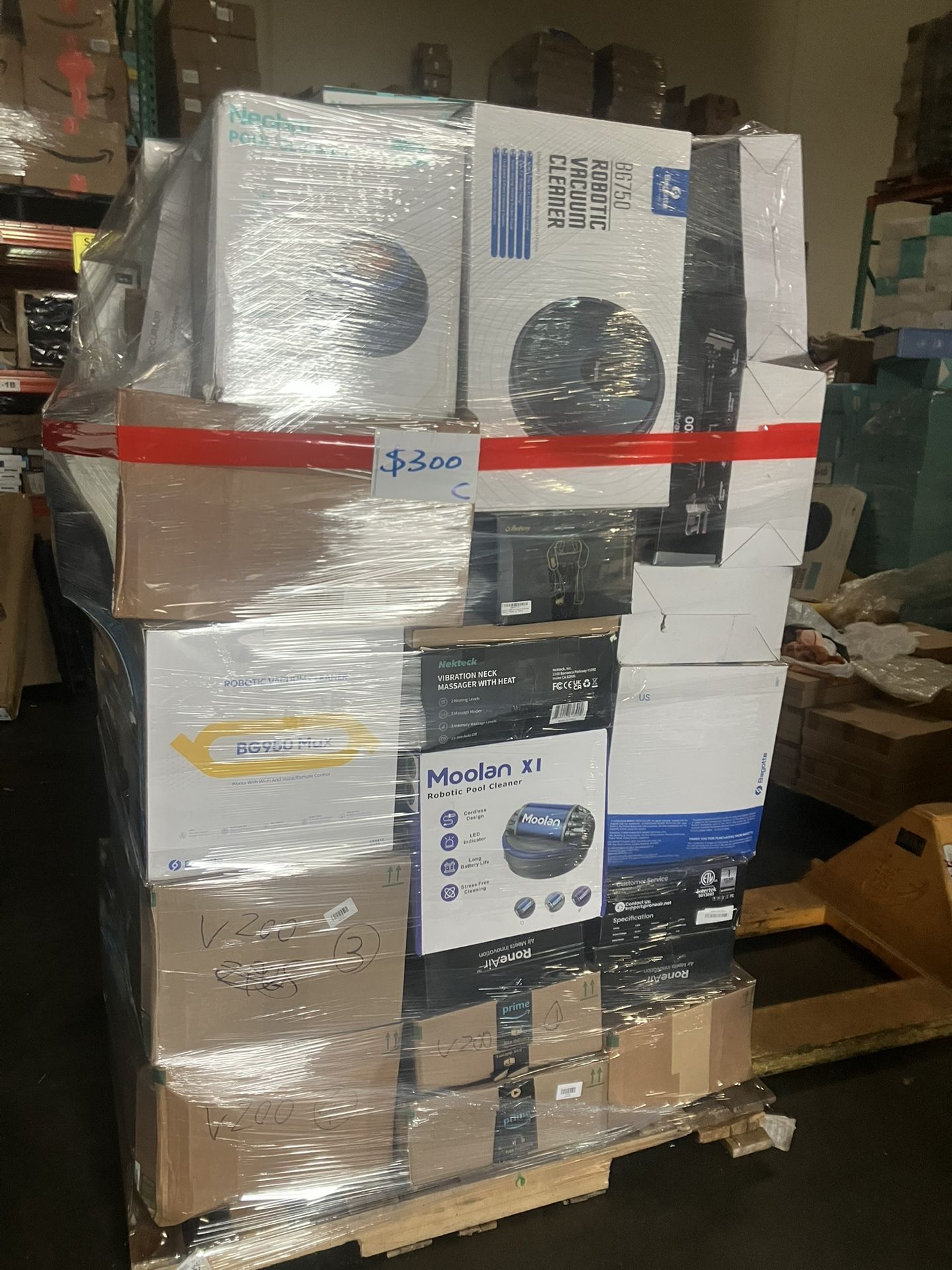 Mixed electronic Pallet