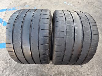 2 USED TIRES MICHELIN PILOT SUPER SPORT 305/30/20