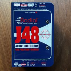 Radial Engineering J48 - Active Direct DI Box
