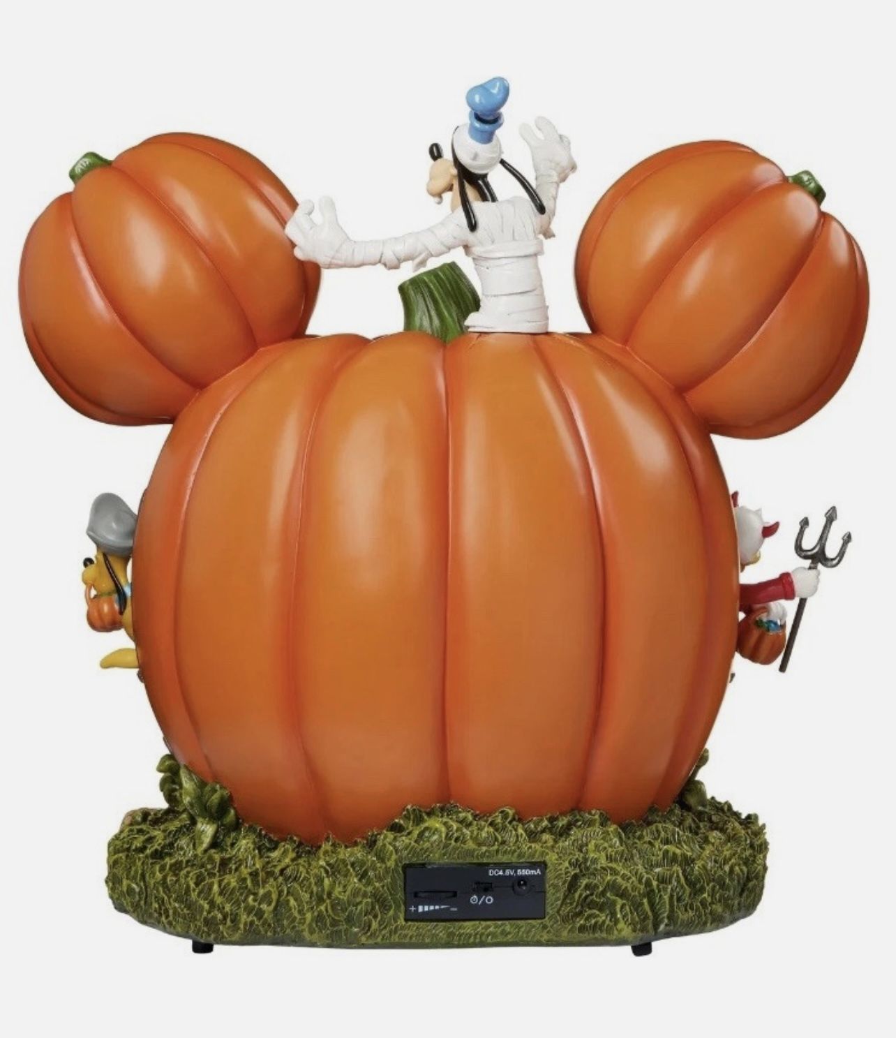 Disney 2025 Halloween Pumpkin House with lights and Music.