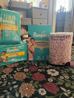 Diapers size 1,2,3
