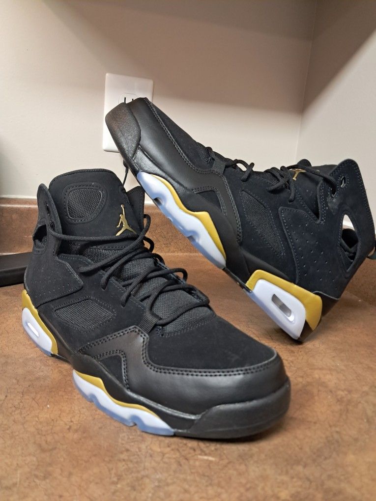 '91 Air Jordan Flight Club Black And Gold
