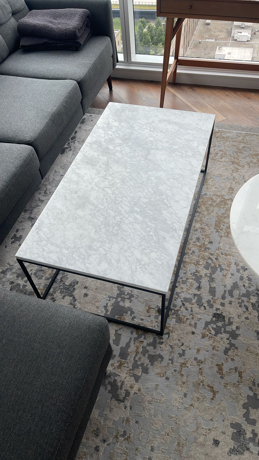 Marble Top Coffee Table