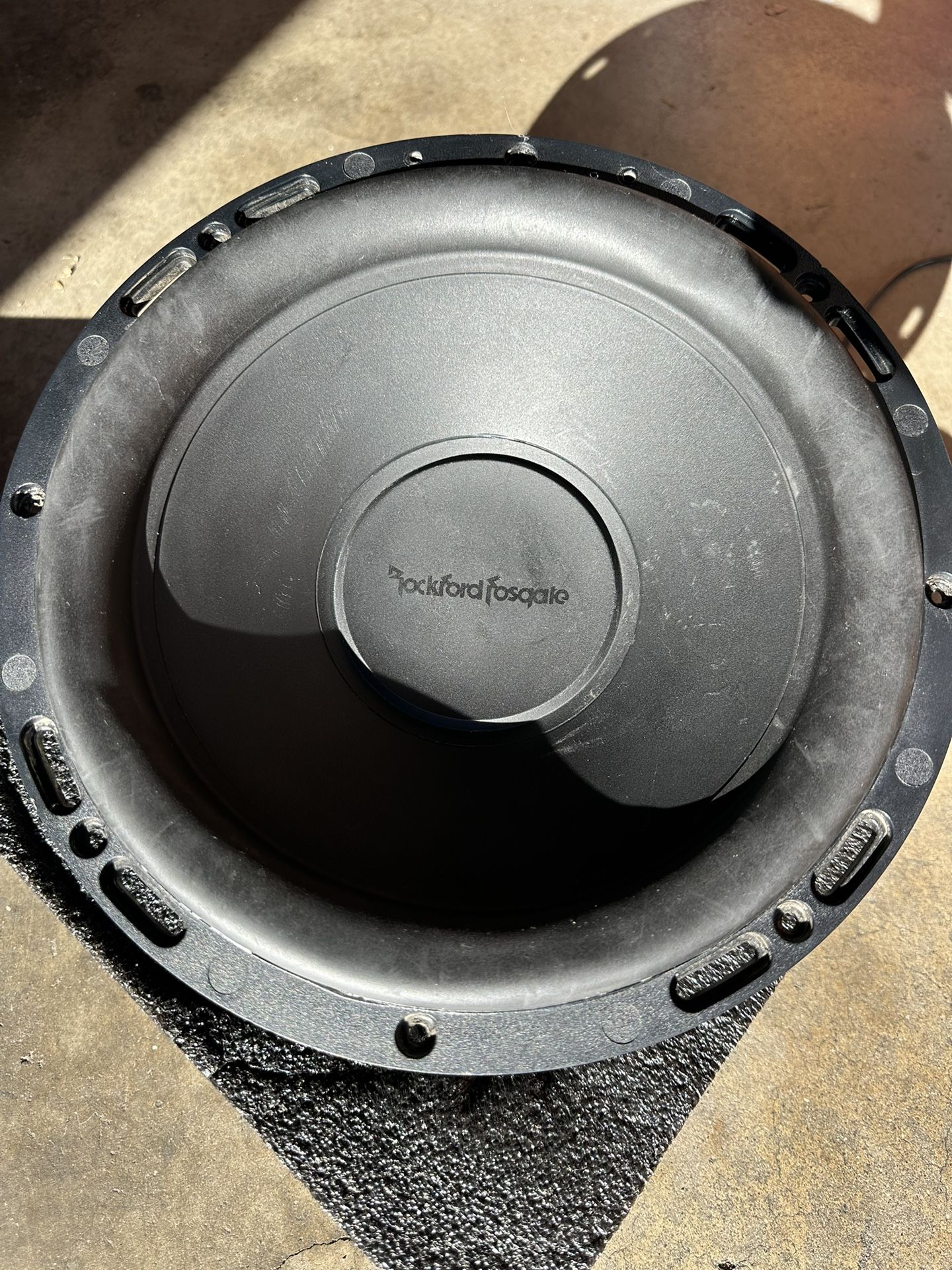 Sound system subwoofer