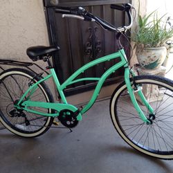 Nice Bike Beach CRUISER TIRES SIZE 26 Have 7 Speed 