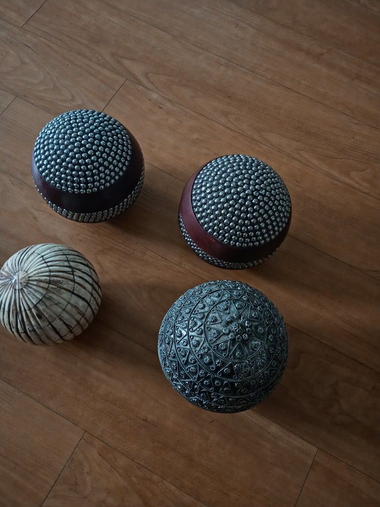 Four -(4) Decorative Table Items.