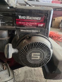 Yard machine rototiller