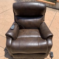 Leather Electric Recliner 