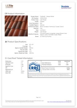 US Tile ClayMax