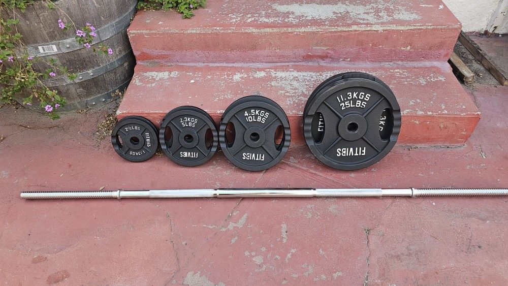 95 LB Weight Set