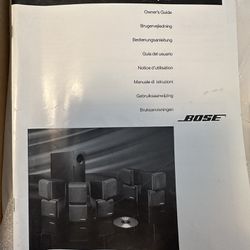 Bose Acoustimass 10 Home Theater system 