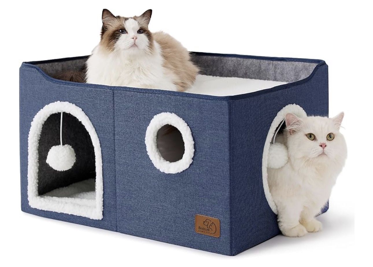 NEW IN BOX XL Cat House Cave