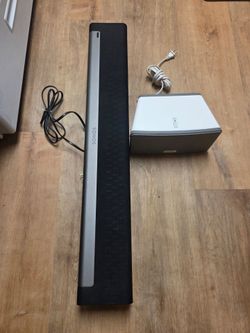 SONOS PLAYBAR SOUNDBAR W/ POWER CORD- USED. And Sonos Play 3 Bluetooth Wireless Smart Speaker 250 for both