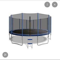 16ft air zone trampoline USED