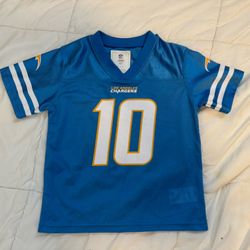 Los Angeles Chargers Toddler Jersey 4T Herbert