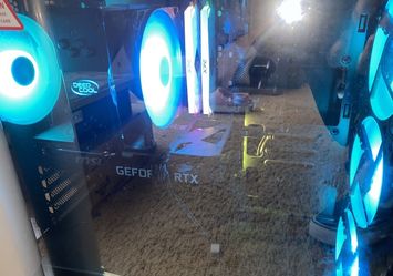 Gaming PC and Monitor