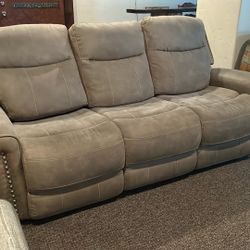 Reclining Couch And Loveseat 