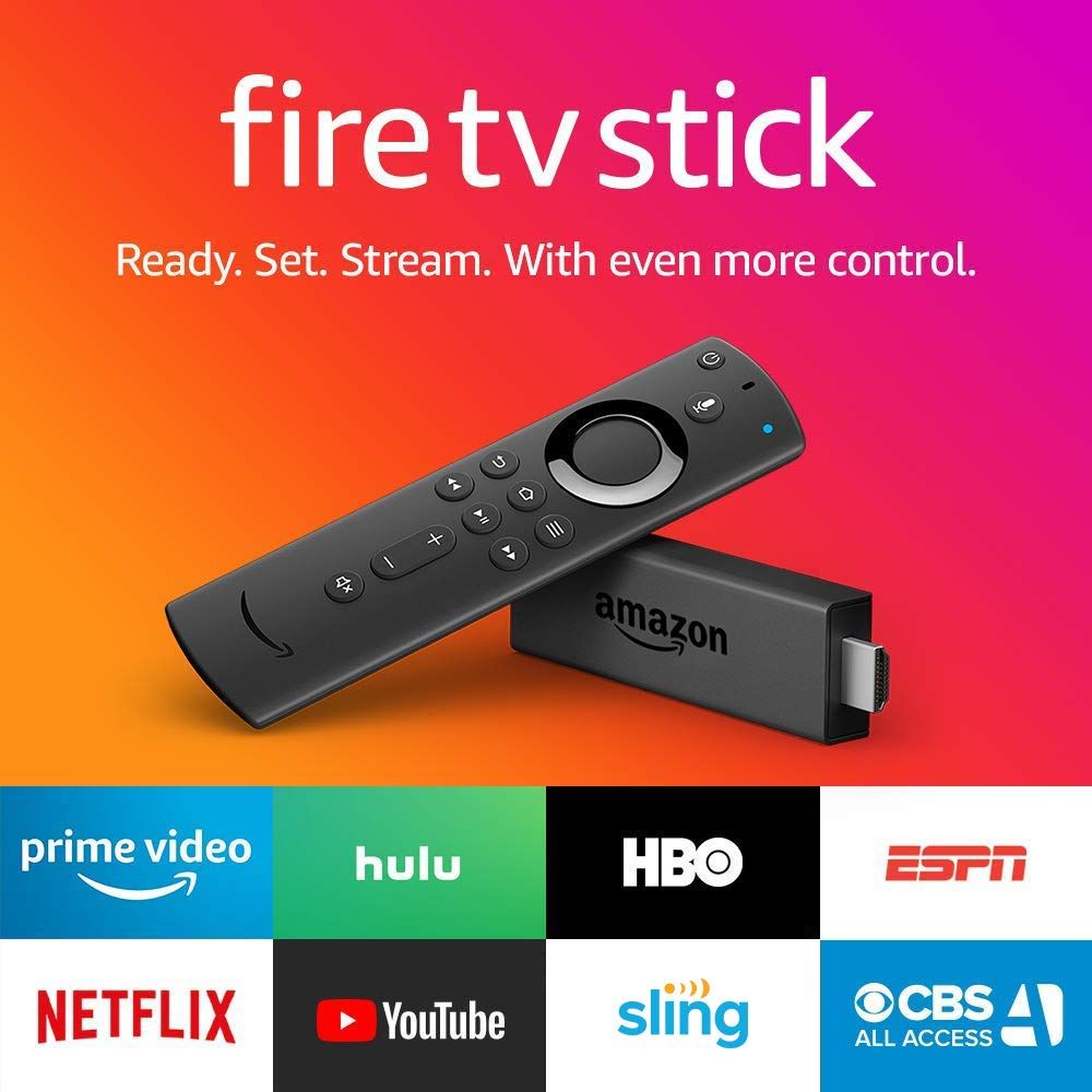 Brand new in box Fire TV Stick with Alexa Voice Remote, streaming media player