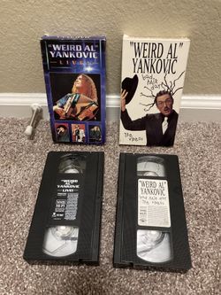 “Weird Al” Yankovic VHS Lot