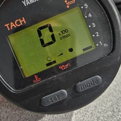 Yamaha Digital Tach Gauge Marine