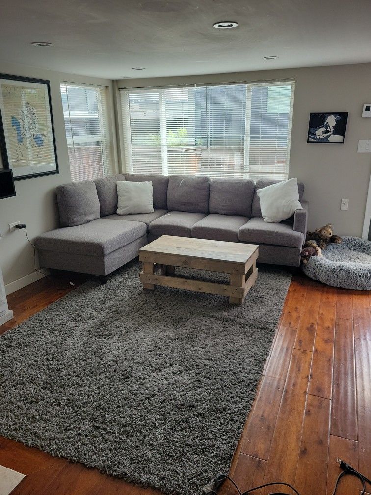Gray Sectional Couch