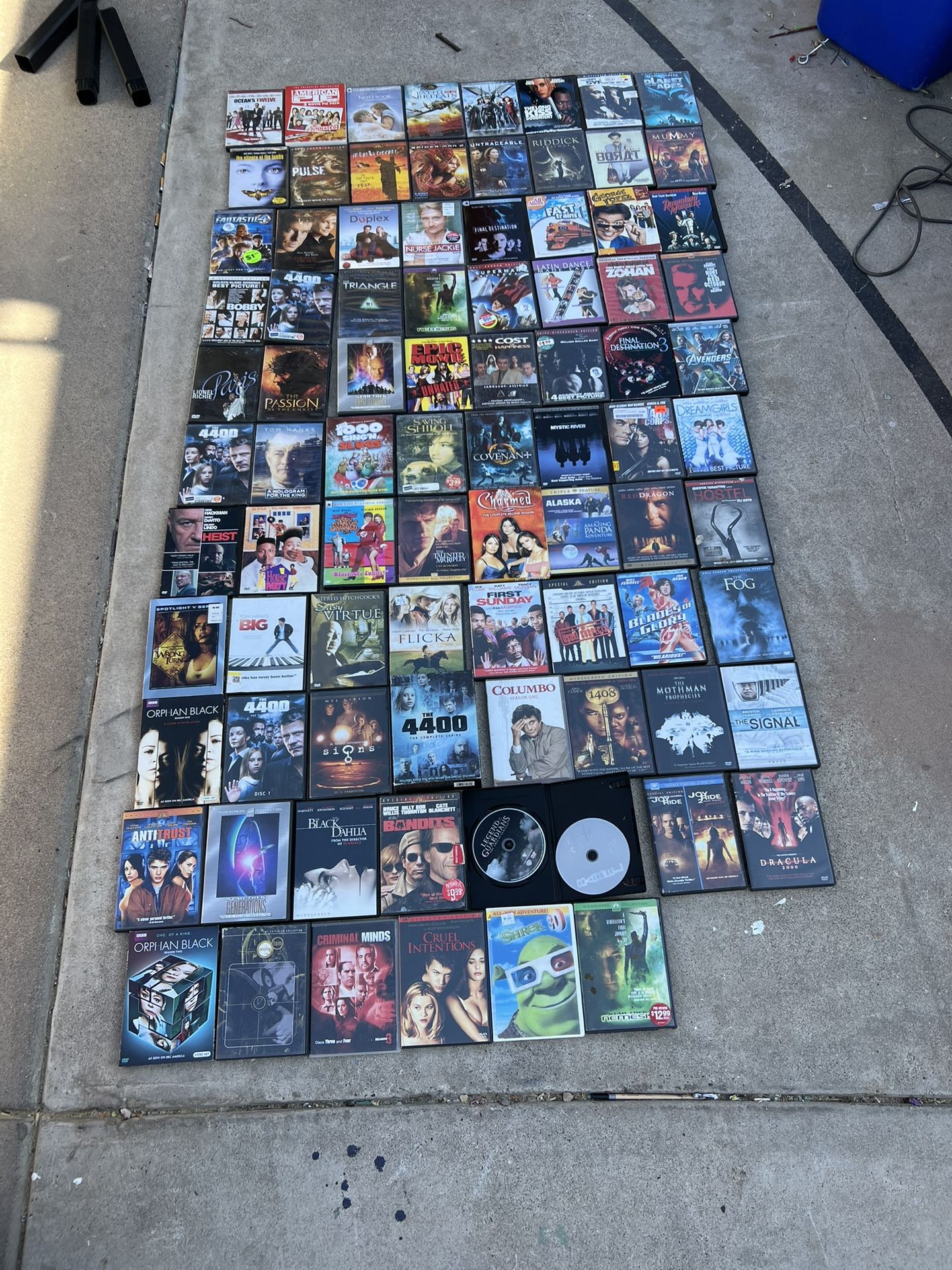 Lot Of 86 DVDs