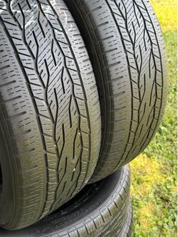 Tires 255/55/20 continental all 4 the same