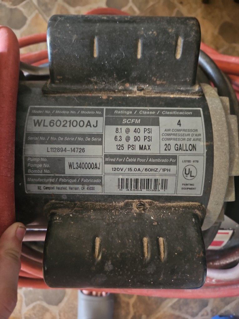 Campbell Hausfeld Air Compressor