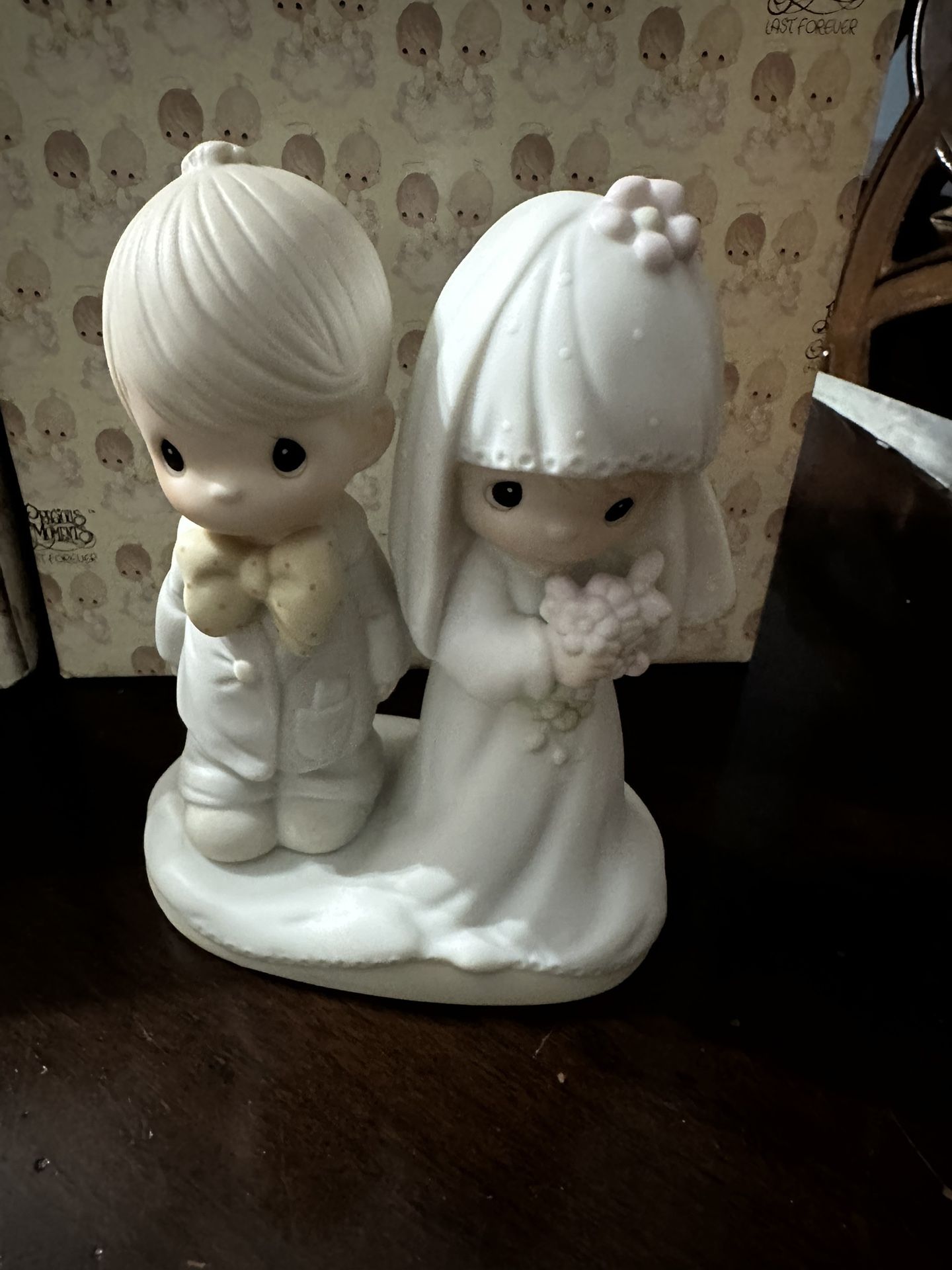 Precious Moments The Lord Bless You and Keep You figurine 1979