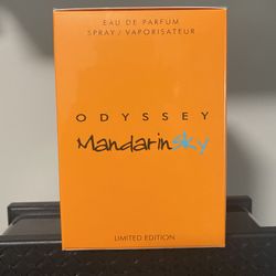 Armaf Odyssey Mandarin Sky Eau de Parfum Spray, Limited Edition For Men 100 ml  3.4 Oz New Sealed