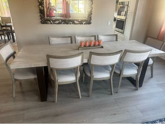 9 pieces dining set