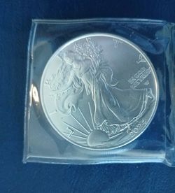 NOT FREE 1oz silver Eagle