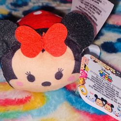 Disney Minnie Mouse Tsum Tsum Plush Stuffed Animal 