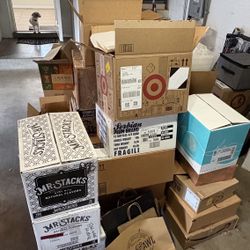 Boxes + Packing Material