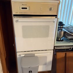 Double Oven and Gas Range