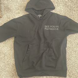 See you in paradise black hoodie