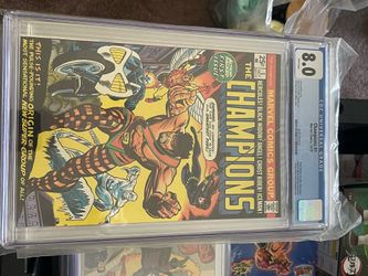 Champions #1 CGC 8.0 1st appearance & Origin of the Champions