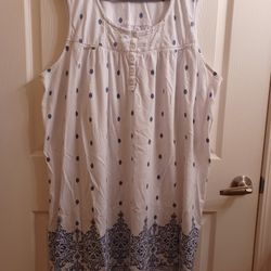 Croft & Barrow 3XL Night Gown 
