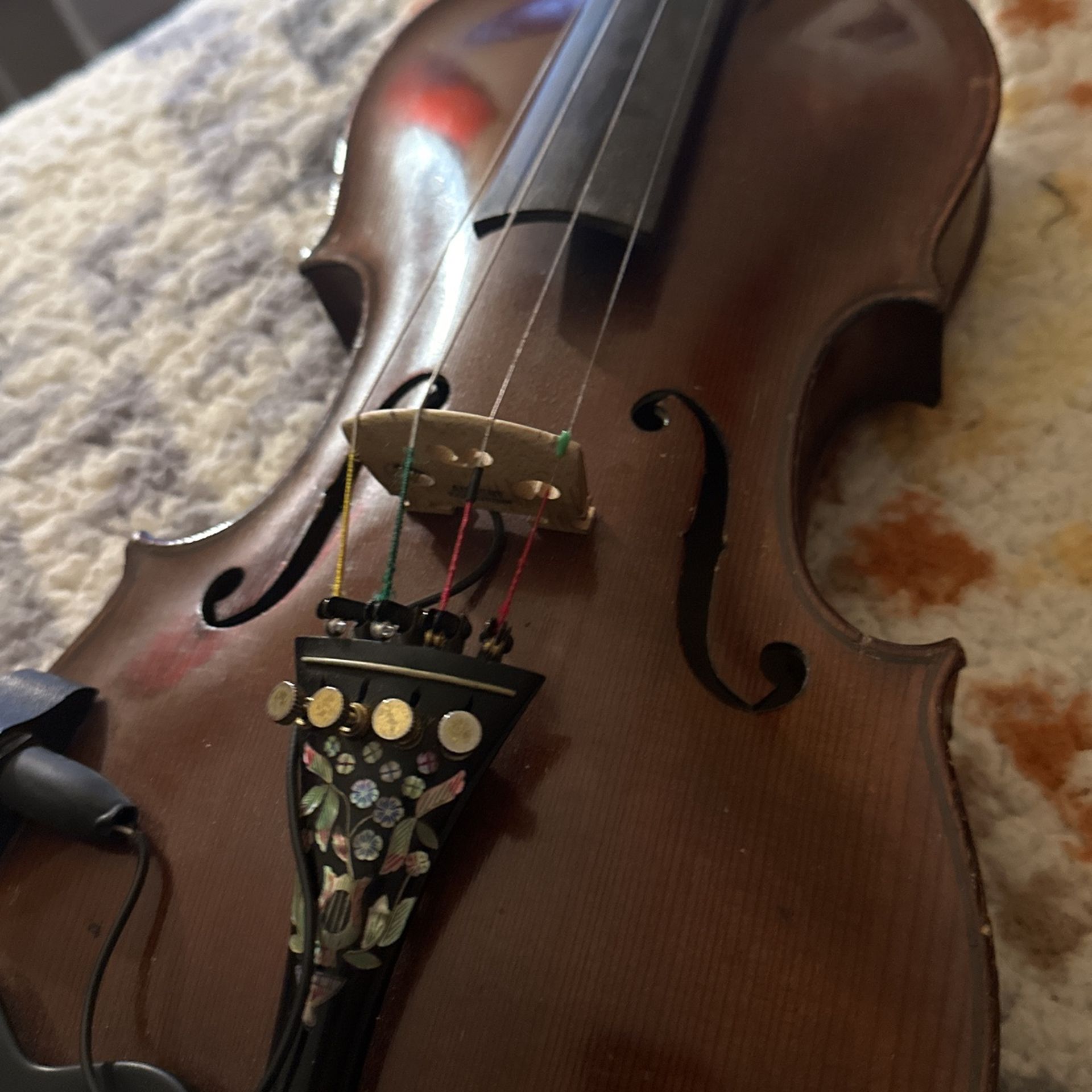 Stainer Violín 4/4pastilla Fishman