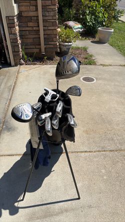 Prince complete golf set prince bag  prince drivers prince putter very good condition