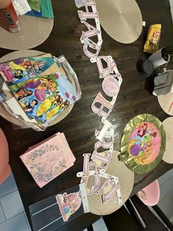 Disney Princess Birthday Decor