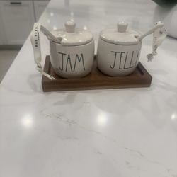 Jam And Jelly Set With Base