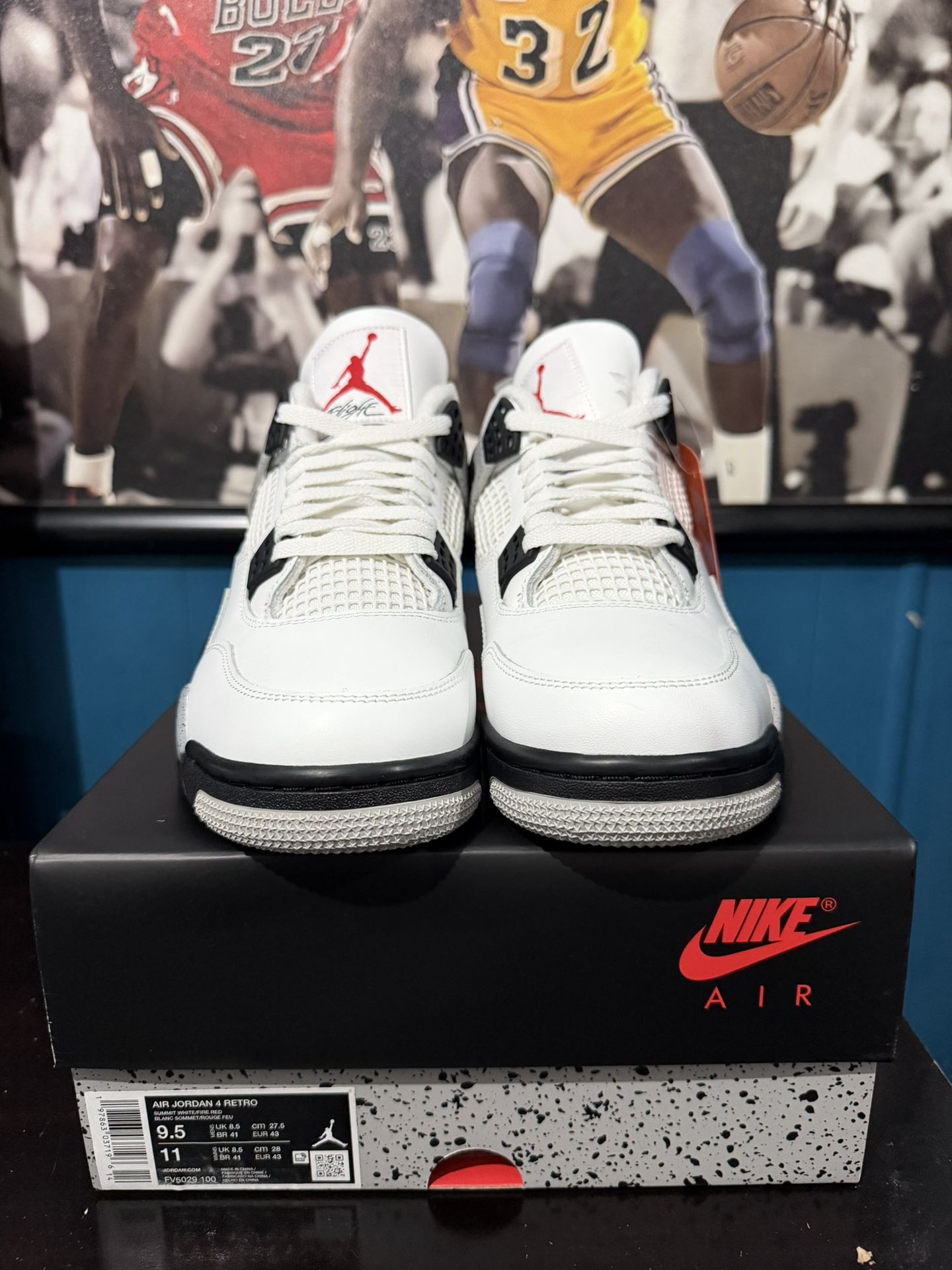 Jordan 4 Retro White Cement (2025)