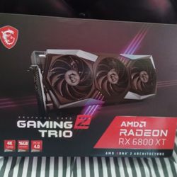 High End Graphics RX 6800XT MSI Gaming Z Trio 16gb (Gaming Z is Faster Than Gaming X BTW)