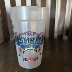 San Deigo Chargers 2006 AFC WEST  Division Champions Cup 