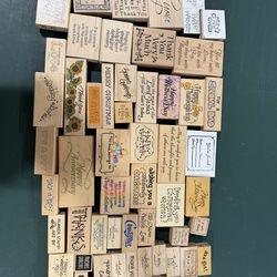 Rubber Stamps (box 2 sayings)